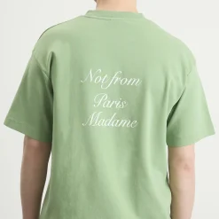 Drôle de Monsieur The Calligraphy Slogan T-Shirt
