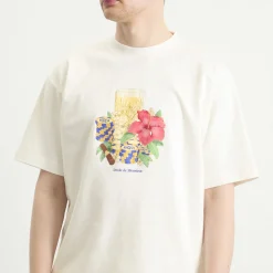 Drôle de Monsieur T-shirt Hibiscus Club