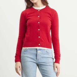 Dunst Essential Crewneck Knit Cardigan