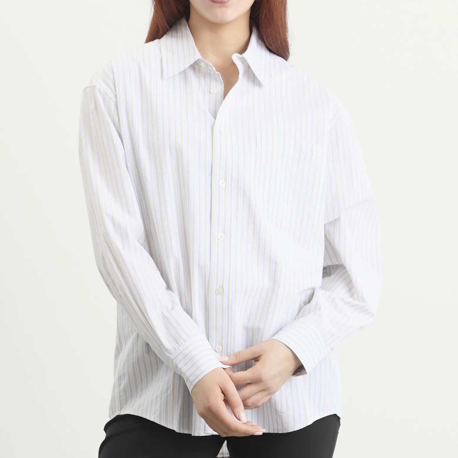 Dunst Oversized Striped Shirt