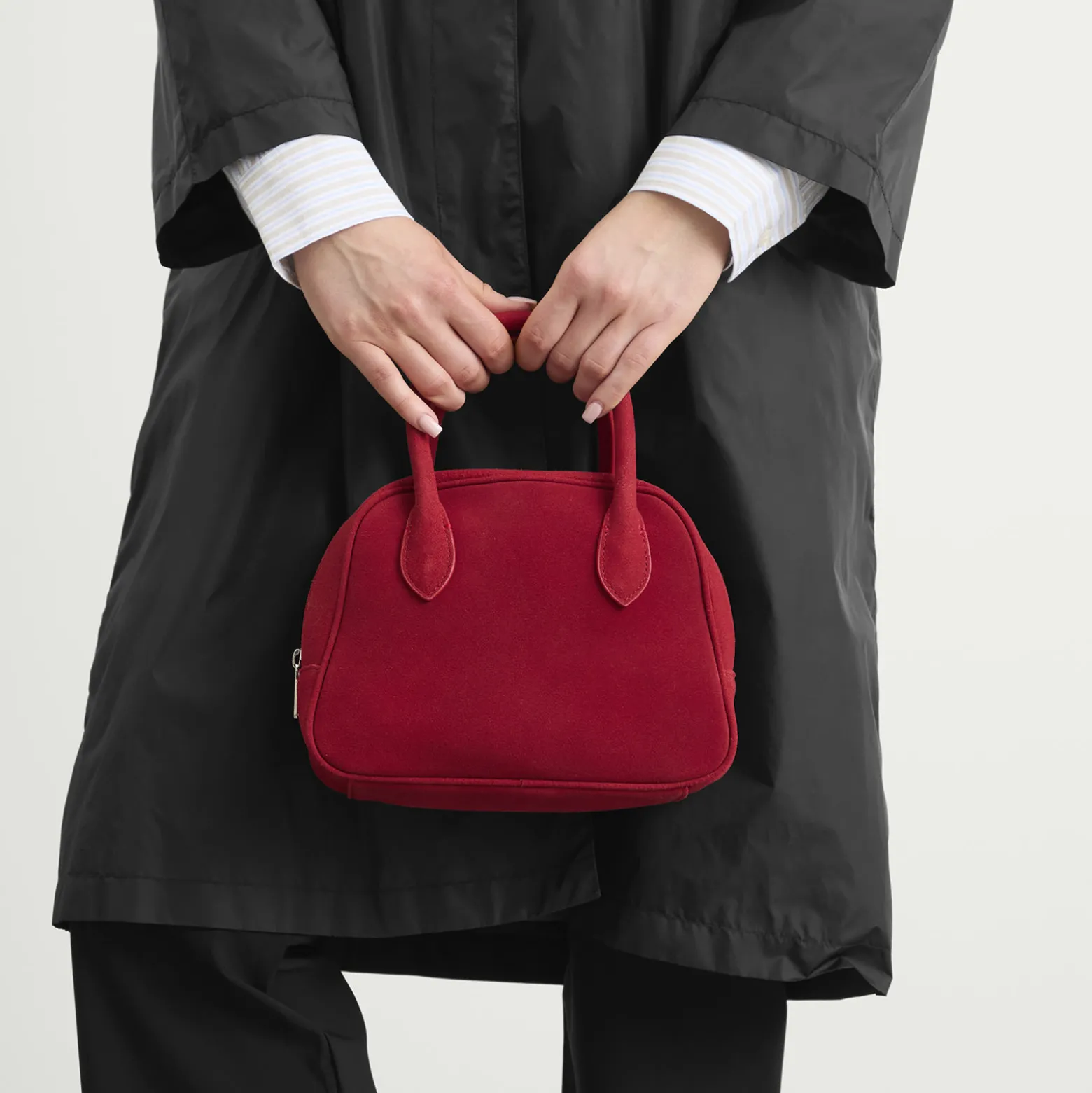 Dunst Suede Boston Bag