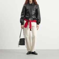 Dunst 2 Way Suede Cross Body Bag