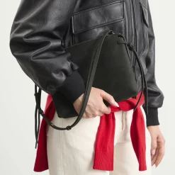 Dunst 2 Way Suede Cross Body Bag