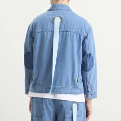 EBiT Octagon Patch Denim Jacket