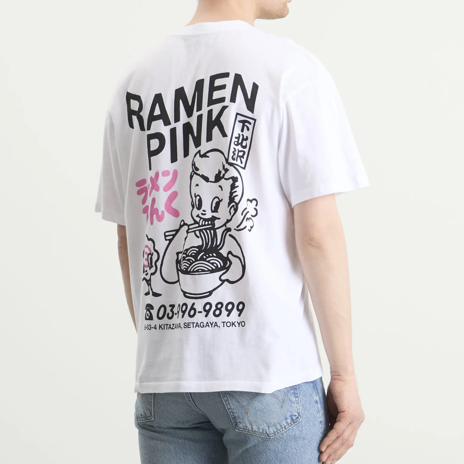 Edwin Ramen Pink TS