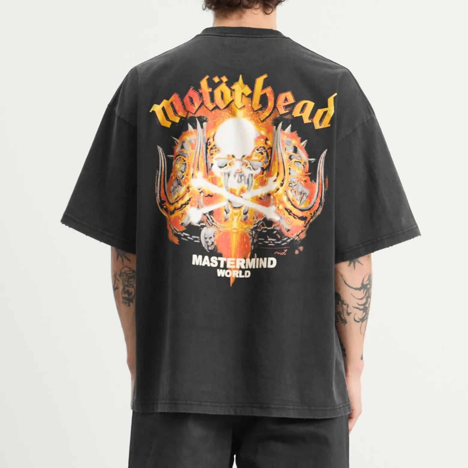 END. x MASTERMIND WORLD x Motorhead Inferno T-Shirt