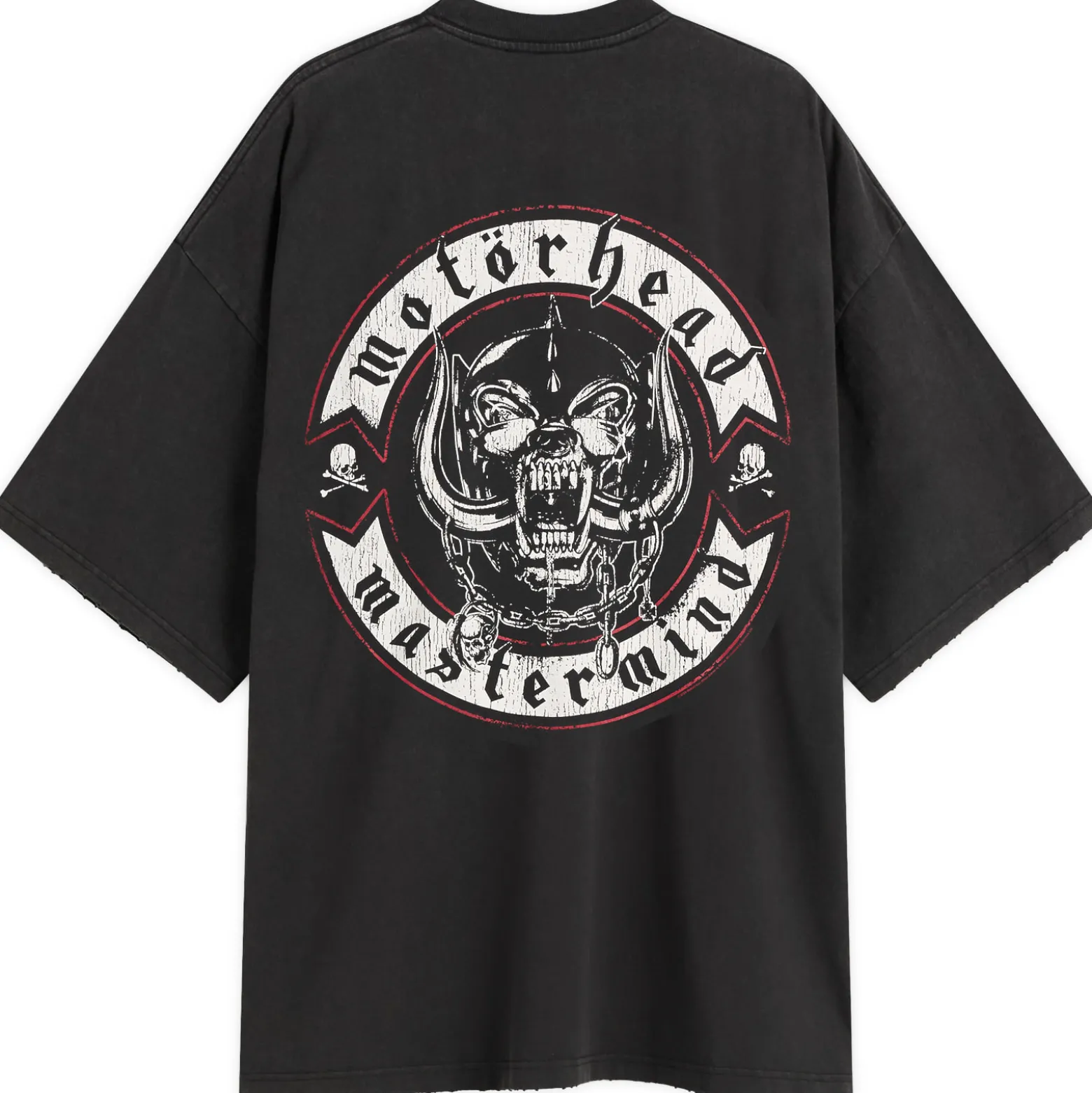 END. x MASTERMIND WORLD x Motorhead Biker Badge T-Shirt