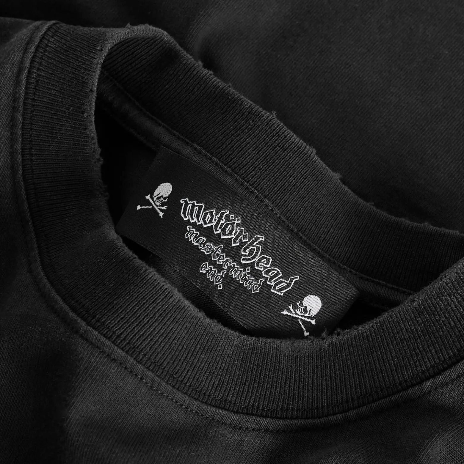 END. x MASTERMIND WORLD x Motorhead Biker Badge T-Shirt