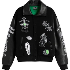 END. X The Great Frog Varsity Jacket