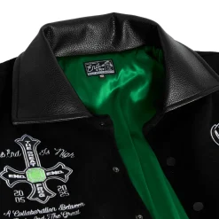 END. X The Great Frog Varsity Jacket