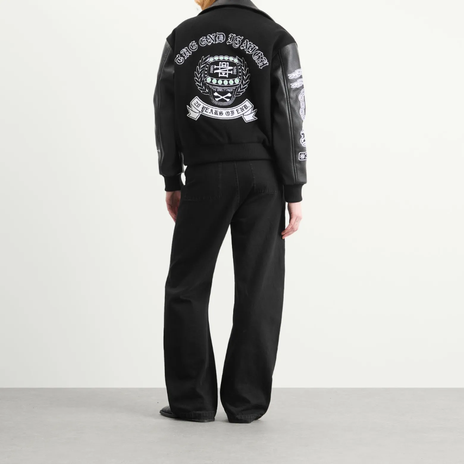 END. X The Great Frog Varsity Jacket