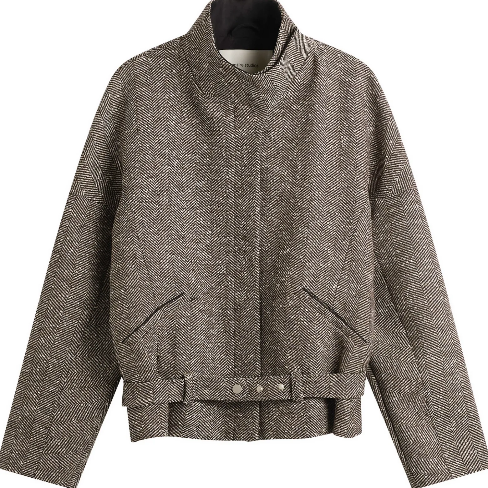 Entire Studios Contrast Aviator Jacket