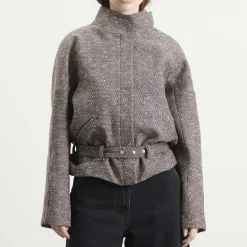 Entire Studios Contrast Aviator Jacket