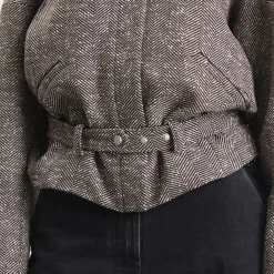 Entire Studios Contrast Aviator Jacket