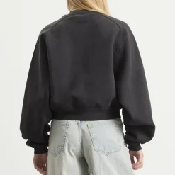Fear of God ESSENTIALS Campus 90'S Cropped Raglan Crewneck