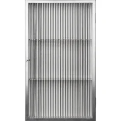 ferm LIVING Haze Wall Cabinet - Reeded Glass