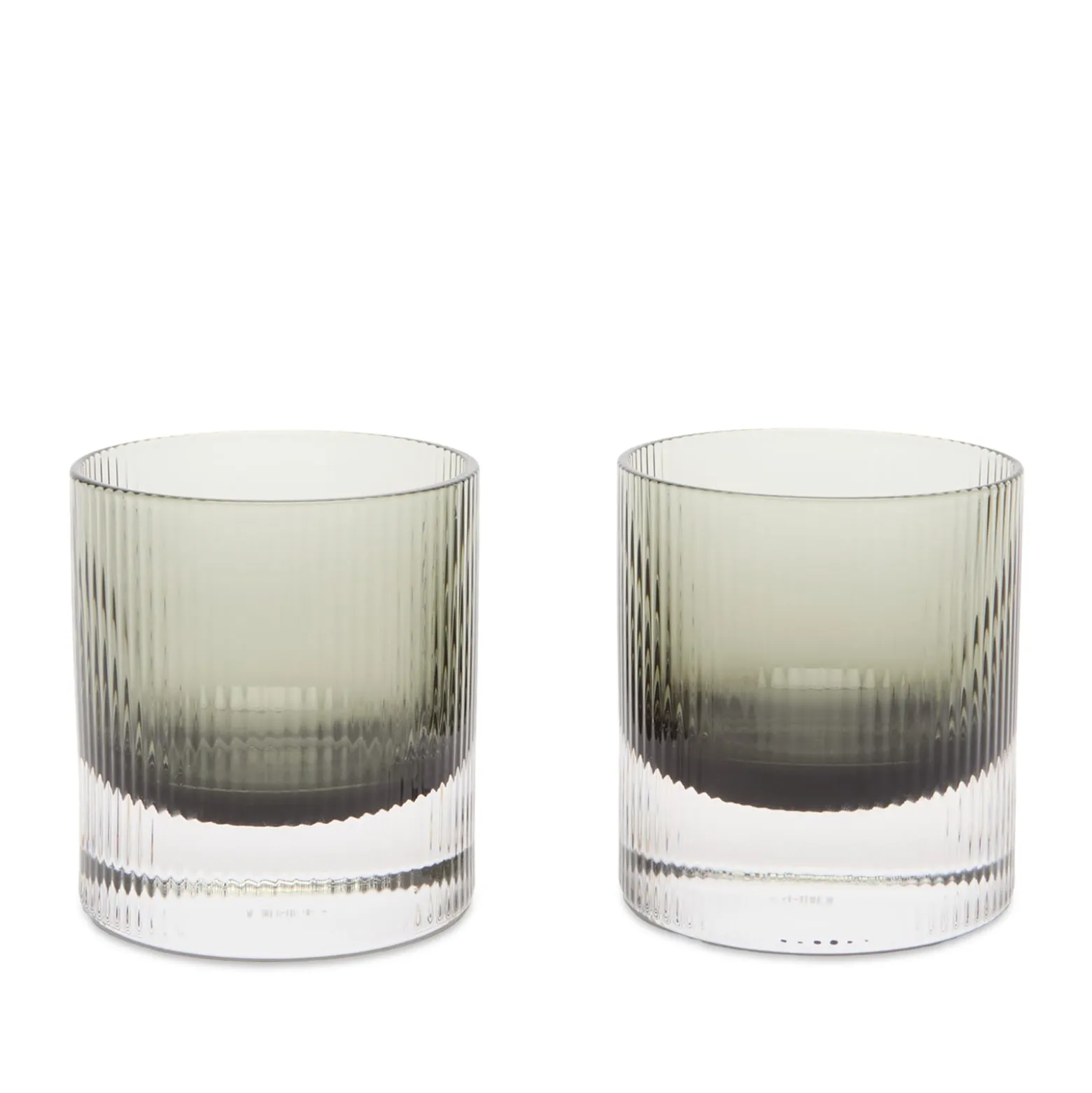ferm LIVING Ripple Tumbler Glasses - Set of 2