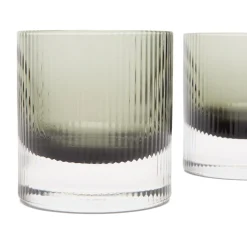 ferm LIVING Ripple Tumbler Glasses - Set of 2