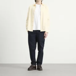 Folk Embroidery Direction Babycord Shirt