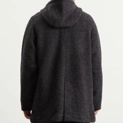 Folk Hooded Car Coat