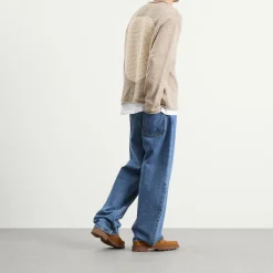 Folk Slouch Crew Jumper