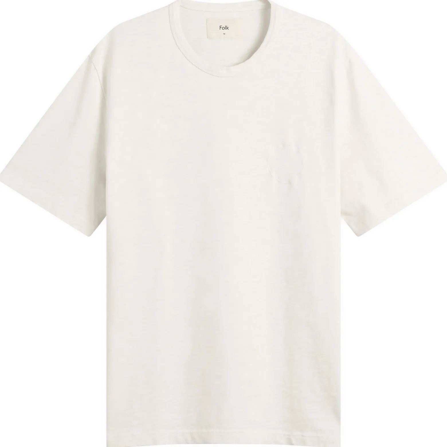Folk Slub Embroidered T-Shirt