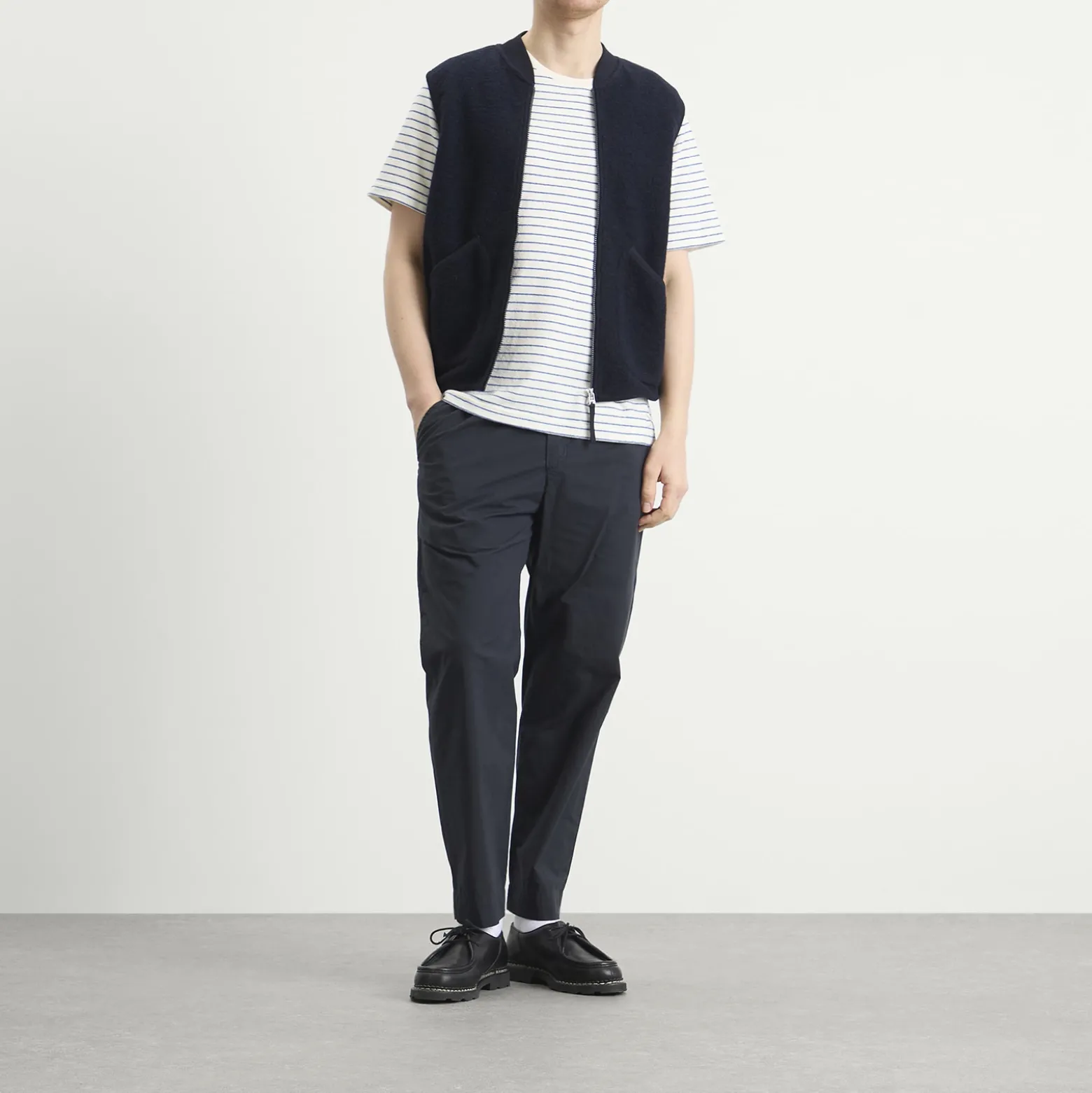 Folk Textured Stripe T-Shirt