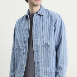 Foret Berry Denim Overshirt
