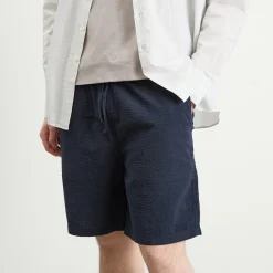 Foret Hush Seersucker Shorts