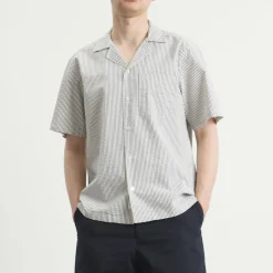 Foret Peer Seersucker Vacation Shirt