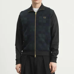 Fred Perry Black Watch Tartan Track Jacket