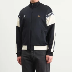 Fred Perry Meyba Cut And Sew Track Jacket