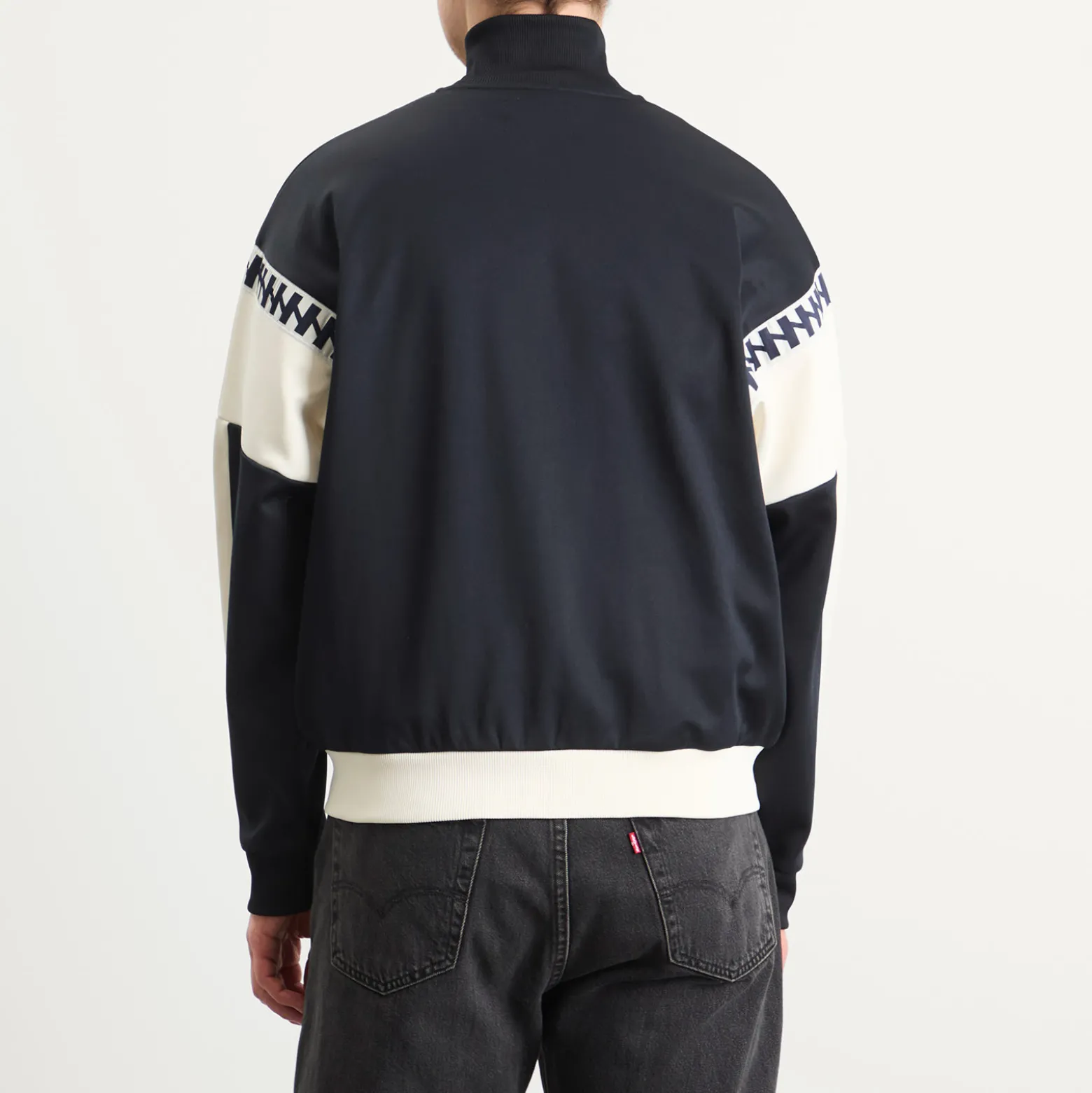 Fred Perry Meyba Cut And Sew Track Jacket