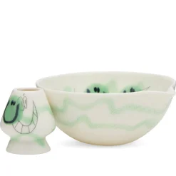 Frizbee Ceramics x END. Matcha Bowl & Whisk Holder