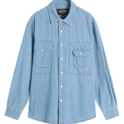 FrizmWORKS Bleach Denim Utility Shirt