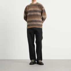FrizmWORKS Gradiation Boucle Knit Sweater