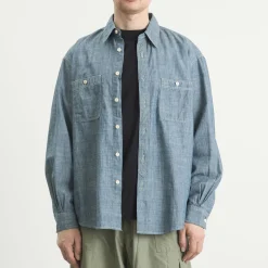 FrizmWORKS Kuroki Chambray Work Shirt