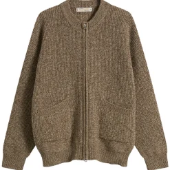 FrizmWORKS Tweed Wool Deck Zip Cardigan