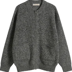 FrizmWORKS Tweed Wool Deck Zip Cardigan