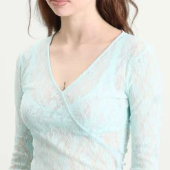 Fruity Booty Lace Wrap Top