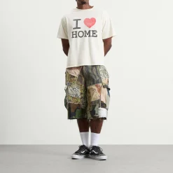Gallery Dept. Retouche Camo Patchwork Kenzie Shorts