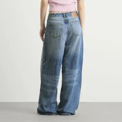 GANNI Lightweight Denim Baggy Jeans