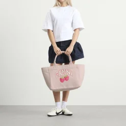 GANNI Medium Trapeze Shopper Bag
