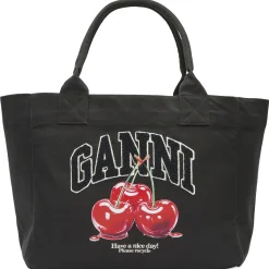 GANNI Medium Trapeze Shopper Bag