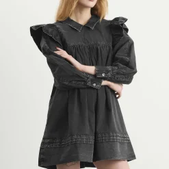 GANNI Mini Frill Dress