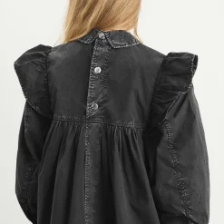 GANNI Mini Frill Dress