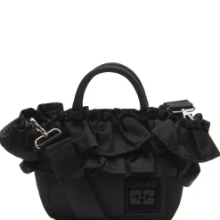 GANNI Mini Shopper Ruffle