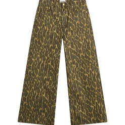 GANNI Print Denim Baggy Jeans