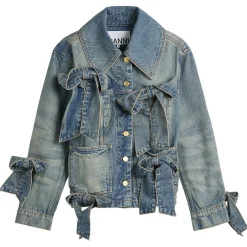 GANNI Tint Rigid Denim Jacket