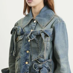 GANNI Tint Rigid Denim Jacket